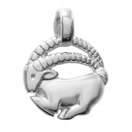 

Srebrny Wisiorek Znak Zodiaku Koziorożec Próba 925