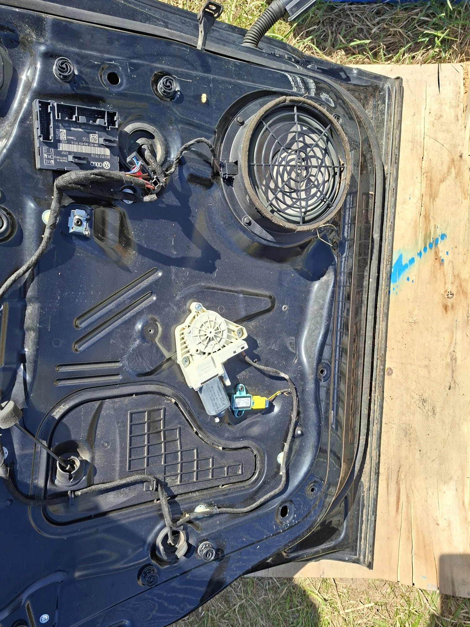 door left front left front audi q5 8r ly9b