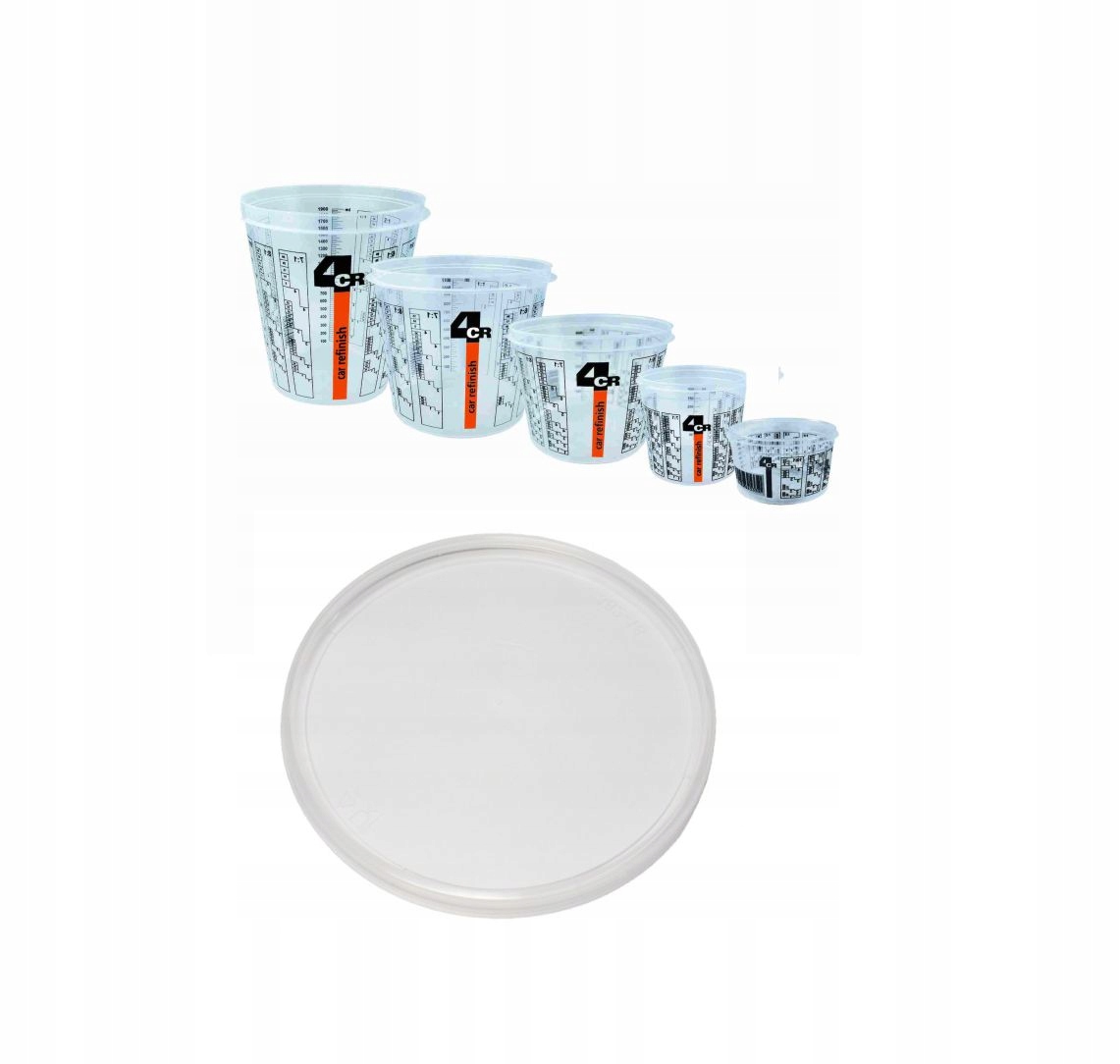 

4CR 7700 Pokrywki do kubków 750ml