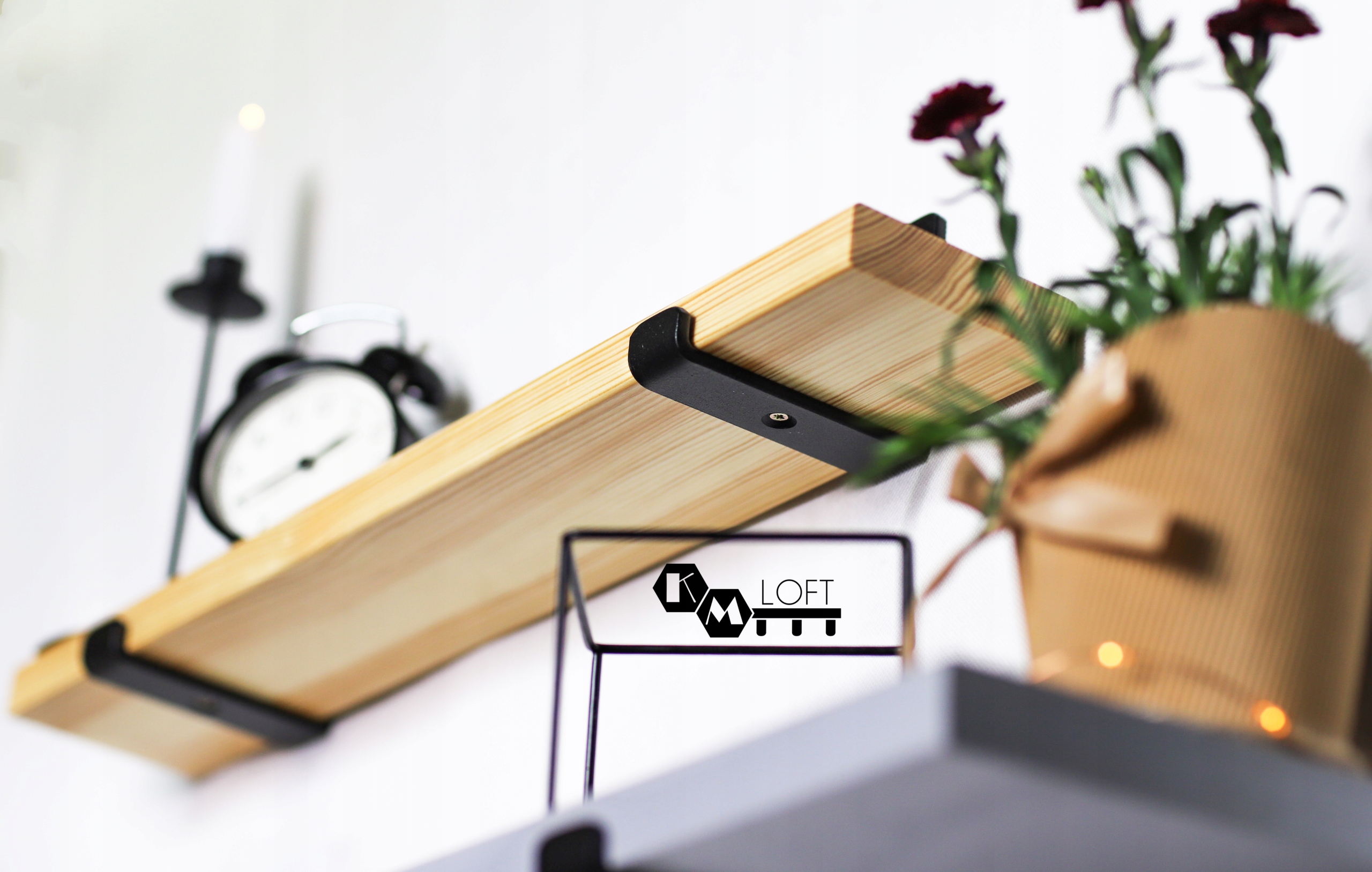 WSPORNIK PODPÓRKA PÓŁKI PÓŁEK PÓŁKĘ LOFT 14cm Głębokość 155 mm