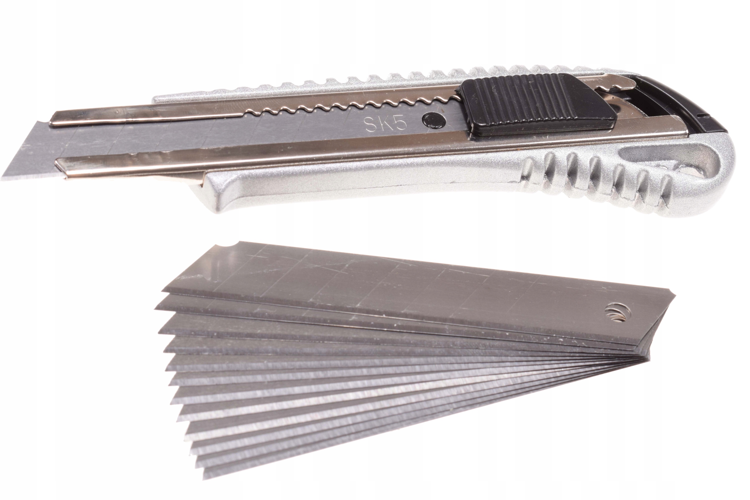 NÓŻ METALOWY DO TAPET NOŻYK + 12 OSTRZY GRATIS