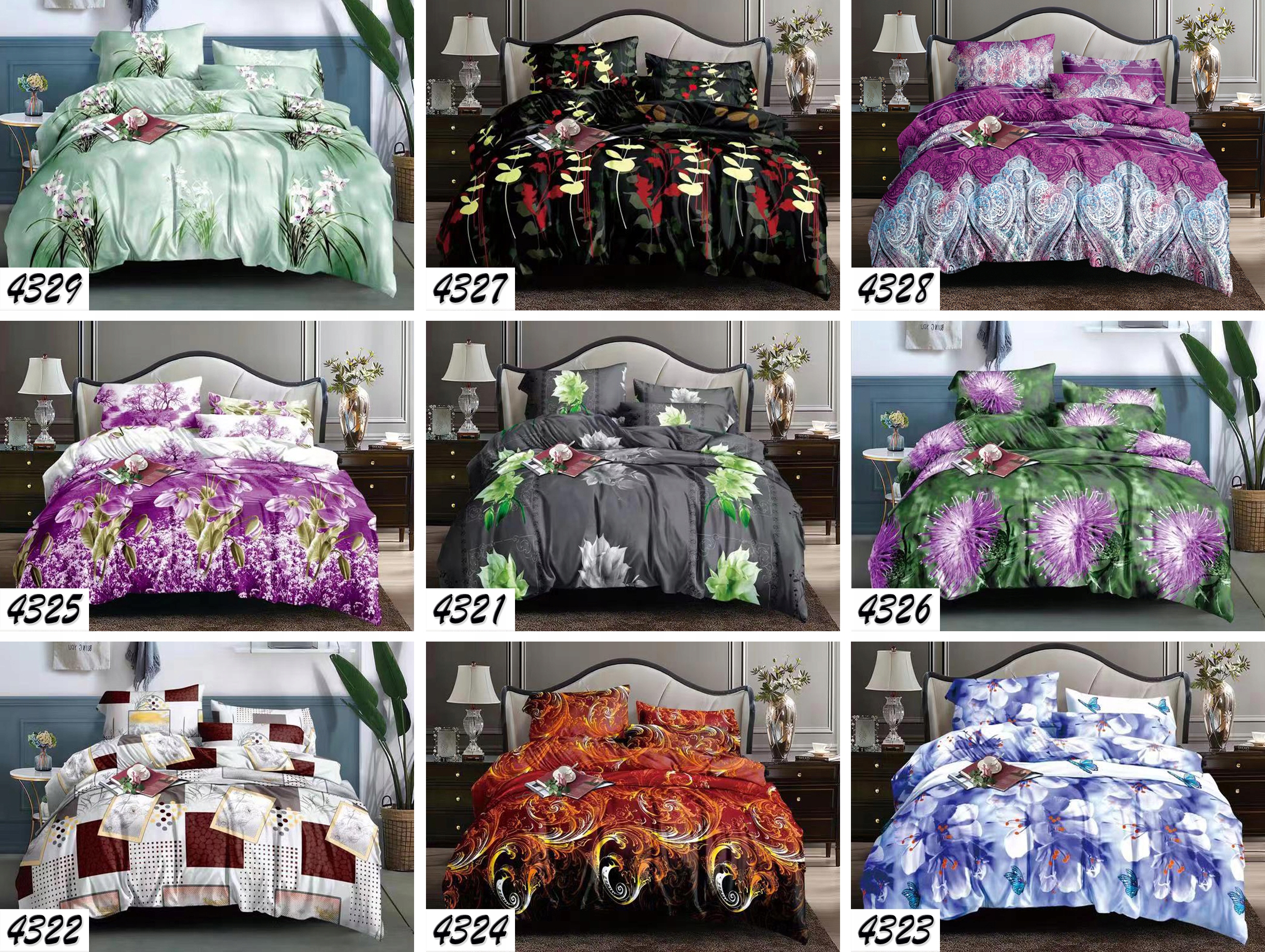 KOMPLET NOWOCZESNEJ POŚCIELI BAWEŁNIANA 140x200 BAWEŁNA SATYNOWA DWUSTRONNA Kod producenta Komplet pościeli Jasieczek 200 x 140cm