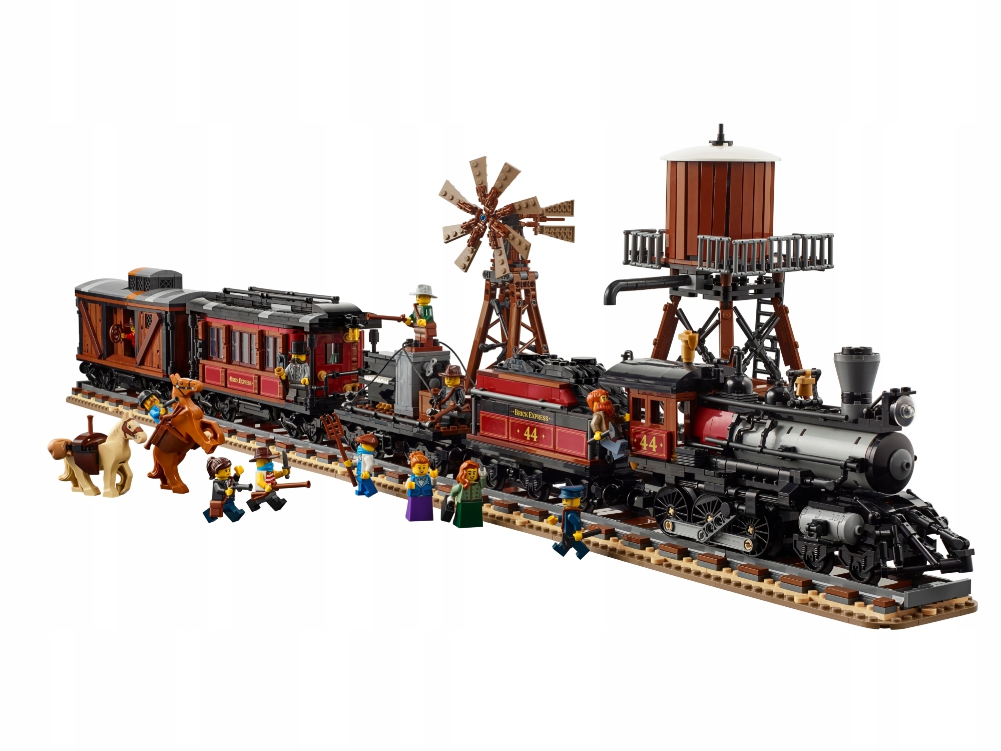 Klocki Lego Bricklink zestaw Pociąg na Dzikim Zachodzie 910044
