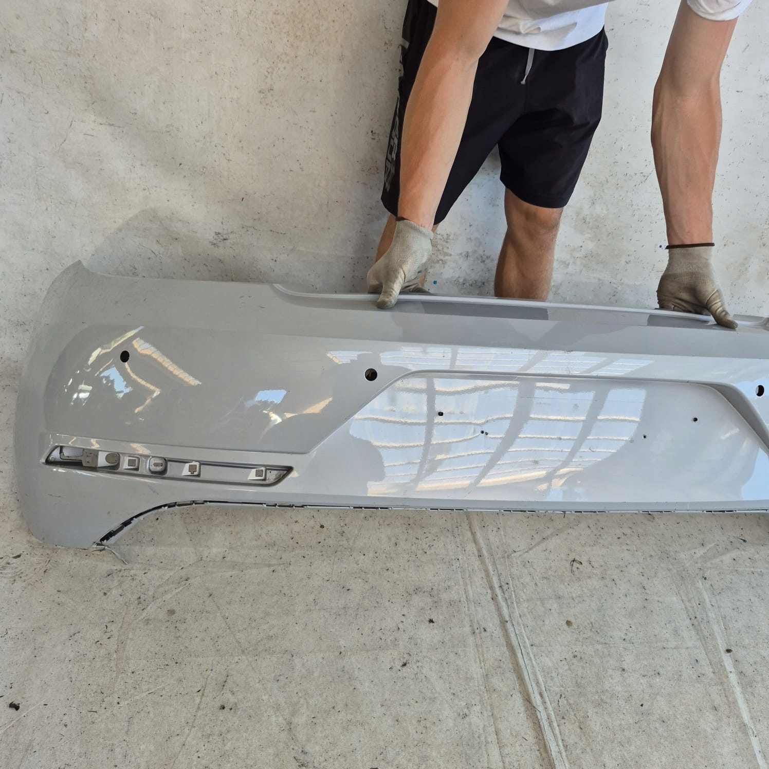 VW BEETLE 5C R-LINE bumper rear part rear PDC 5C5807421E
