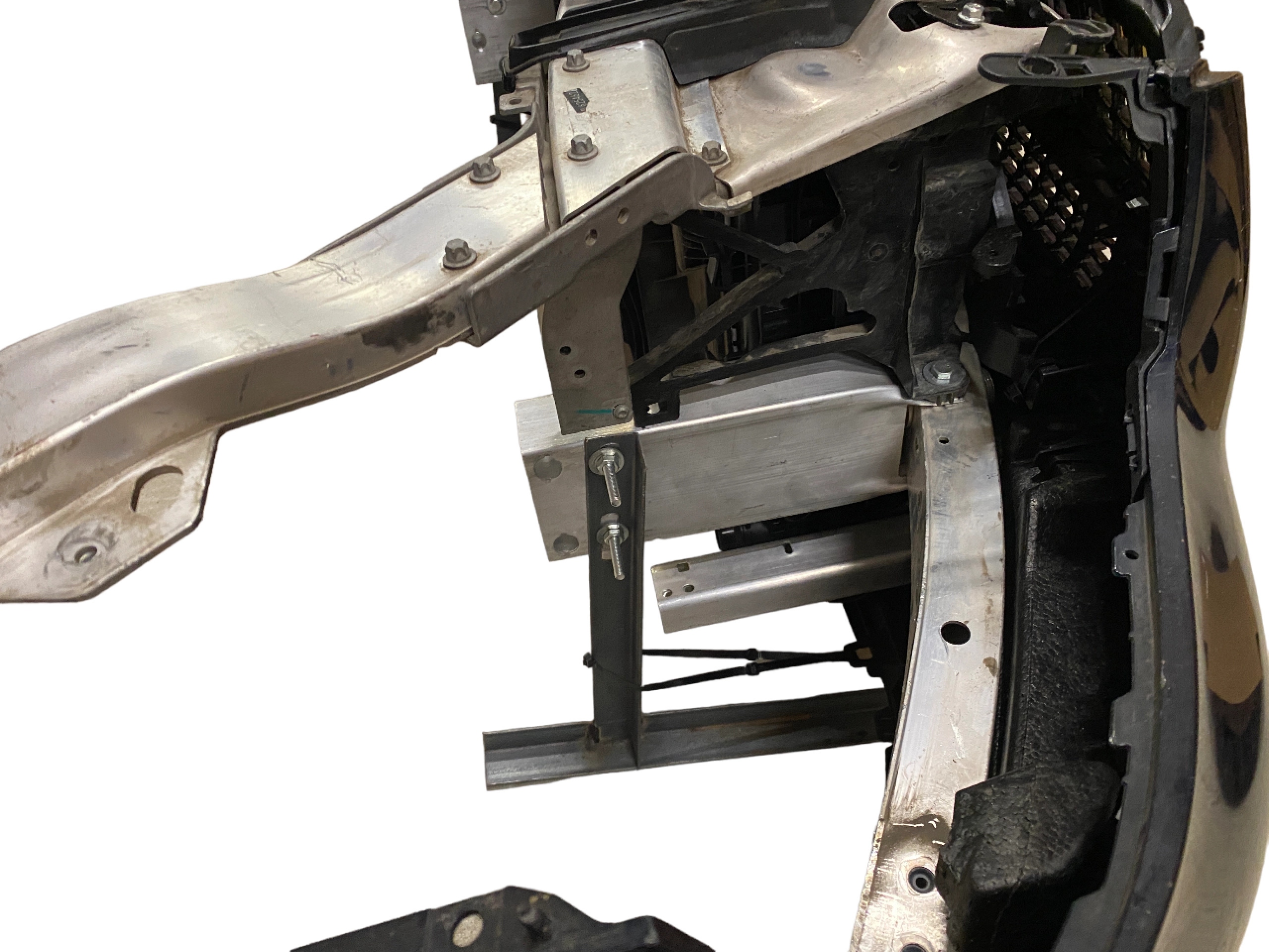running board support panel for radiators radiator bumper fan Mercedes GLC X253 W253 AMG