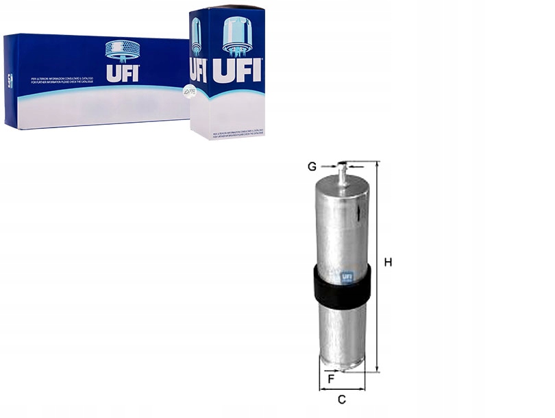31.839.00 - Топливный фильтр BMW E53 X5 3.0 D 03-UFI