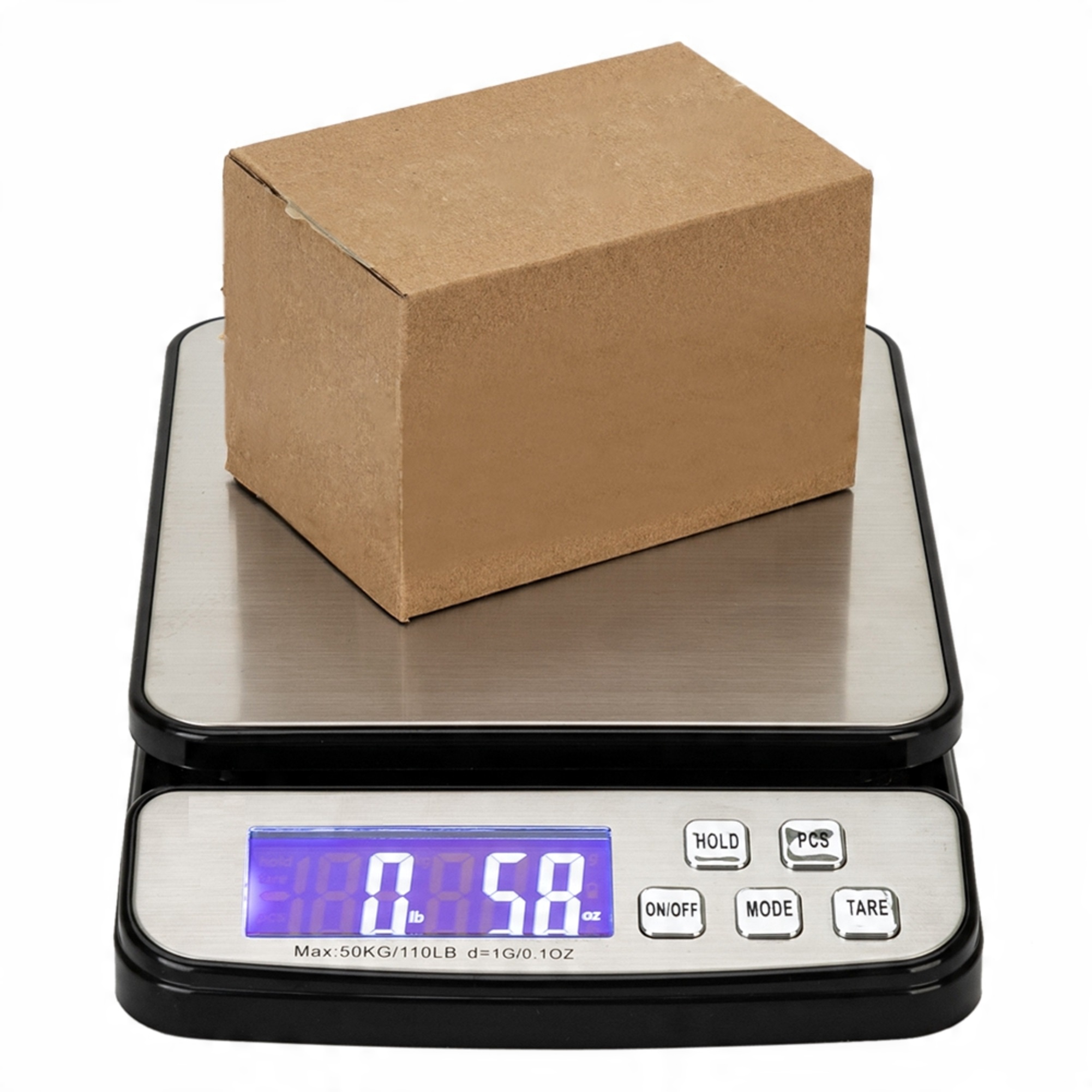 

Mała Waga 50kg/1g Liczenie Sztuk Listy Paczki