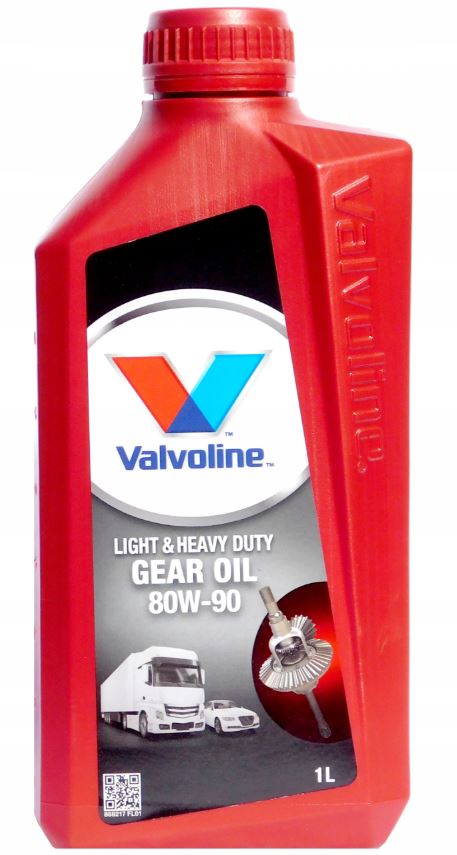

Valvoline Light & Heavy Duty Gear Oil 80W90 1L