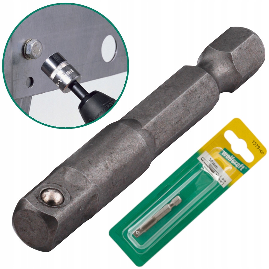 

Wolfcraft Adapter Uchwyt Do Nasadek 1/4'' 1579000