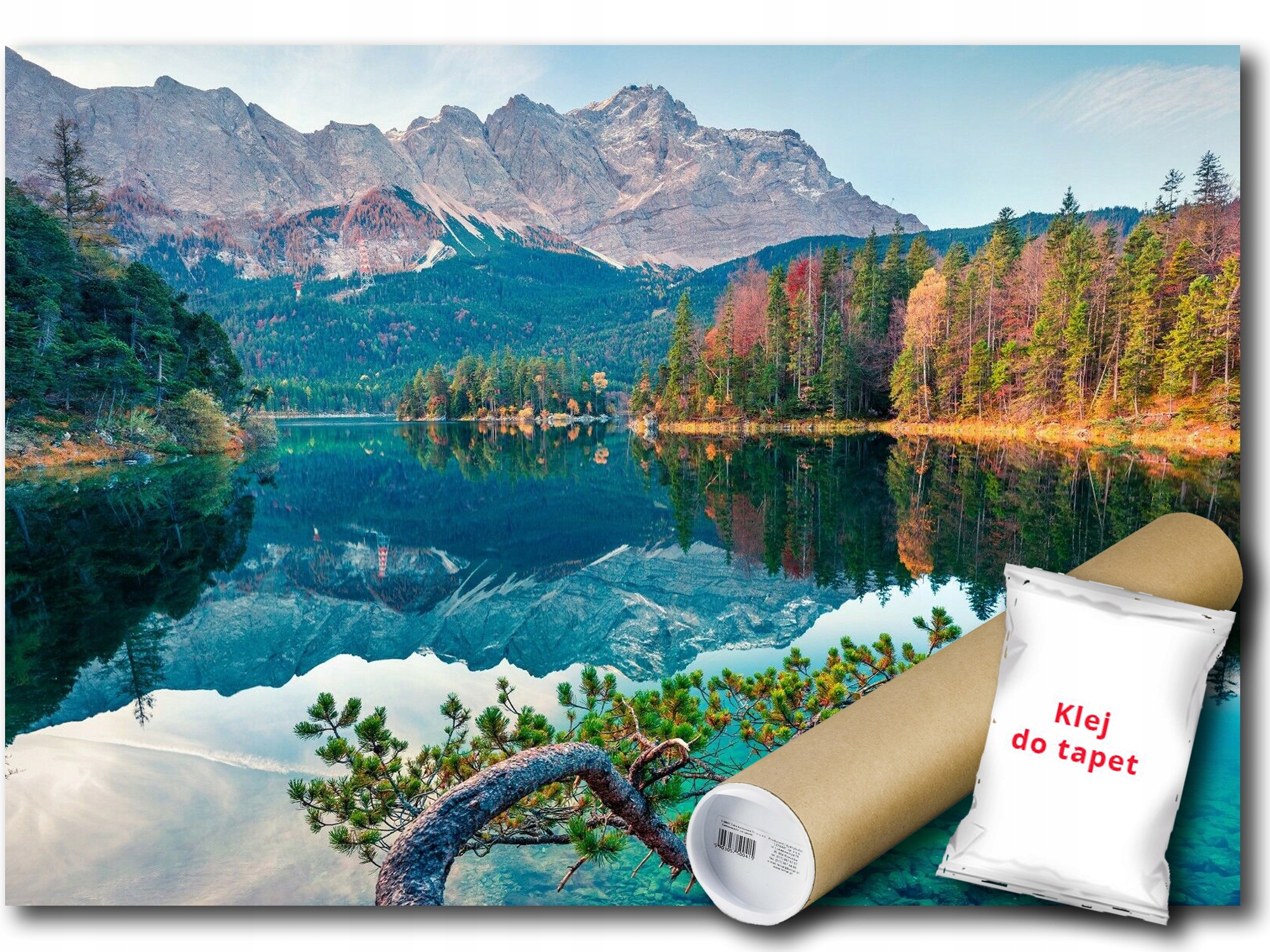 Fototapeta Flizelina Hory Jazero Jeseň 416x254