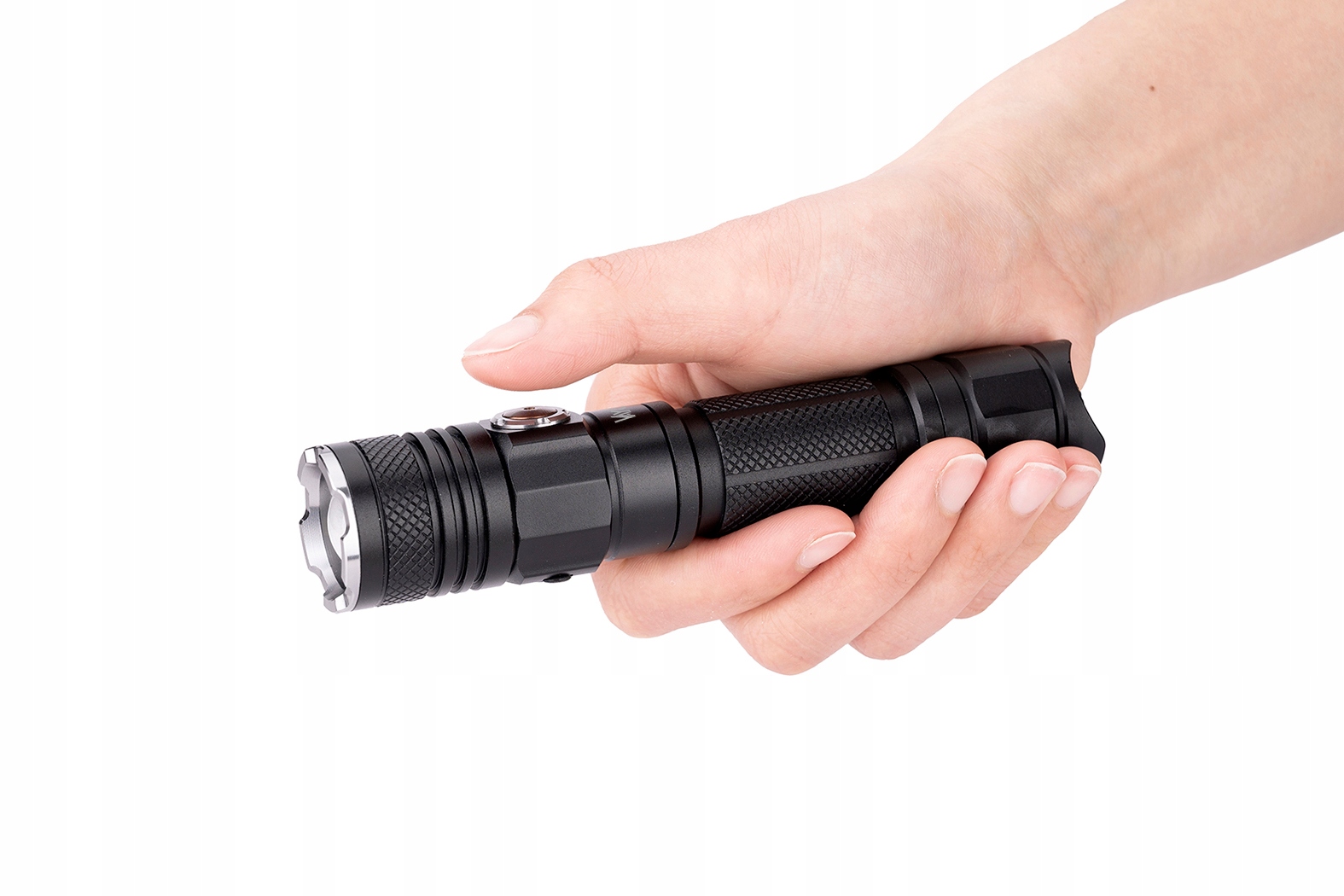 LATARKA TAKTYCZNA LED ZOOM USB C MOCNA AKU VAYOX Model VA0049