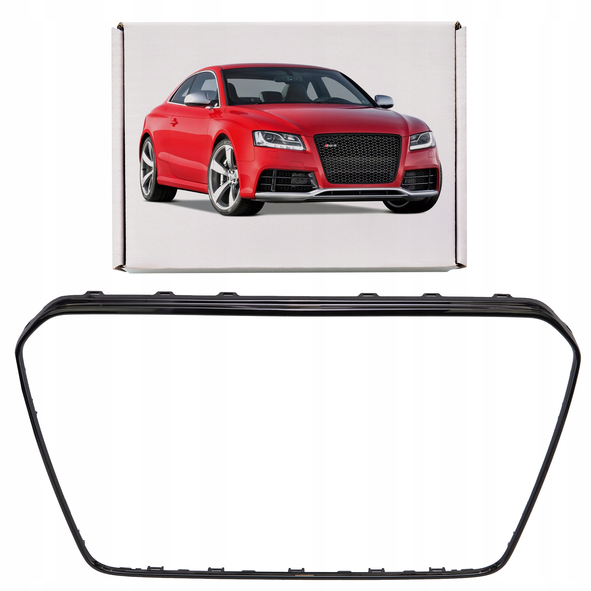Audi RS5 8T 2012-2015 Rámik Grilu Čierny 8T0853651J
