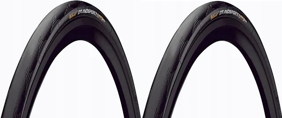 Zestaw 2 opon Continental Grand Sport Race 700x25 zwijane, czarne