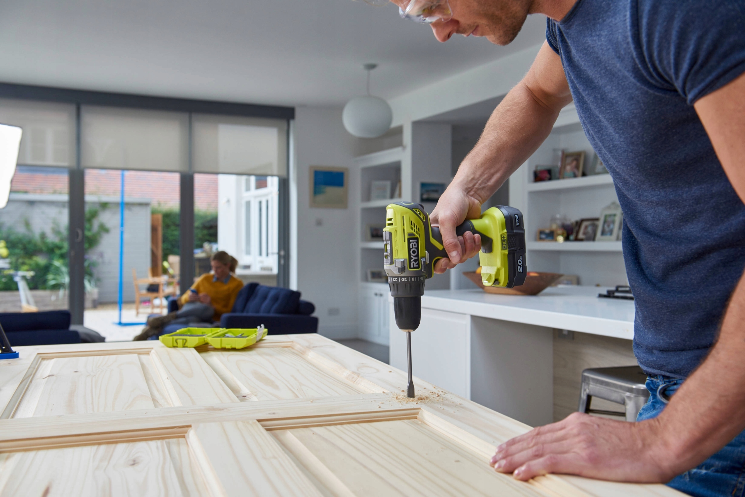 RYOBI R18DD3-225S WIERTARKO-WKRĘTARKA 18V 2x2.5Ah Pojemność akumulatora 2.5 Ah