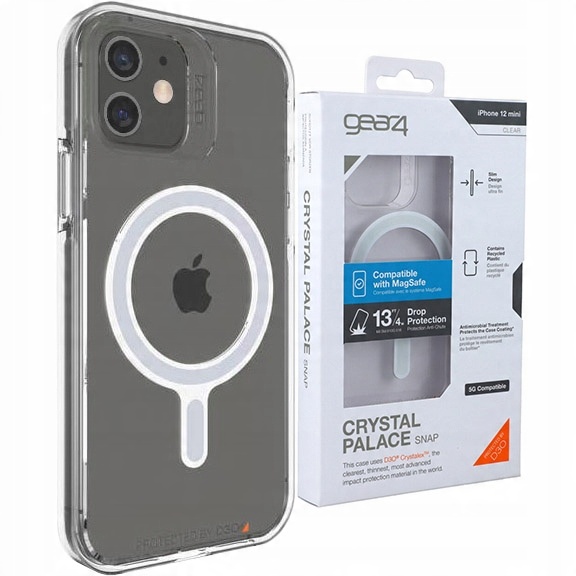 

Etui Gear4 do iPhone 12 Mini, cover case obudowa