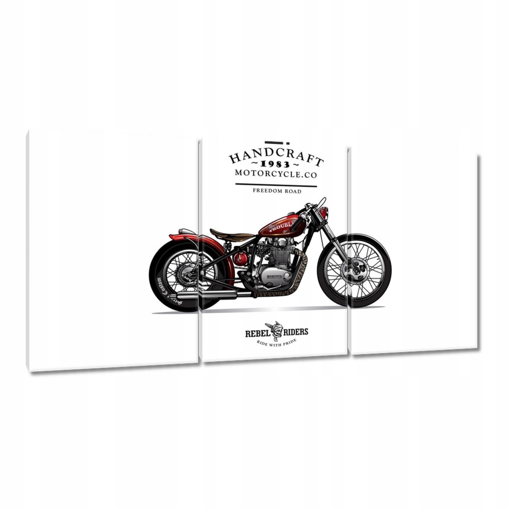 

Obrazy 120x60 Motocykl Zabytek Vintage