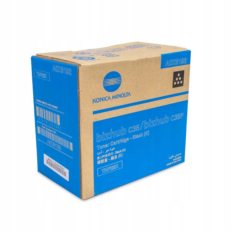 Originálny toner TNP22K A0X5152 pre Konica Minolta bizhub C35 C35P