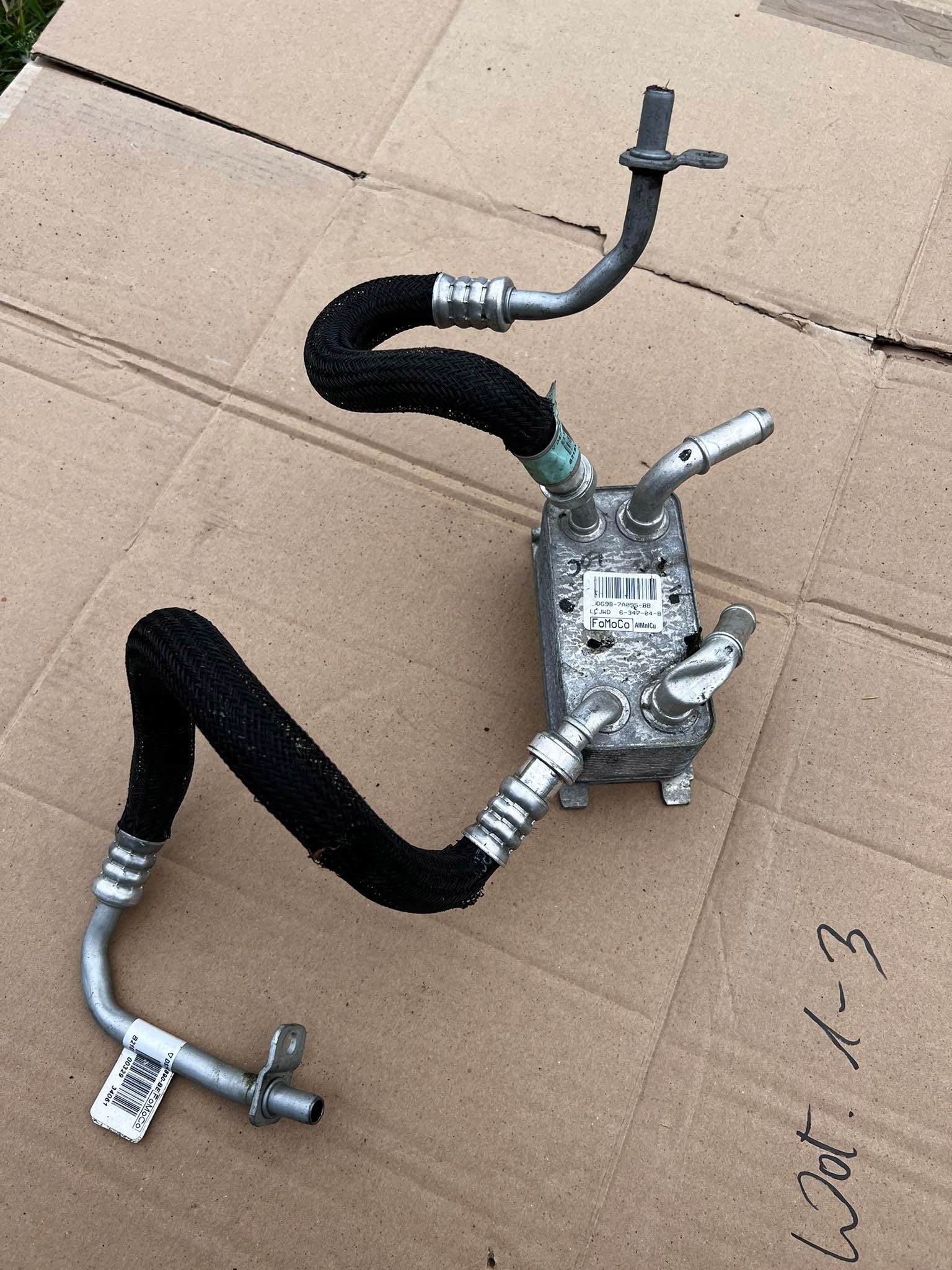 Ds7p-7890-be - ТРУБКА МАСЛЯНОГО РАДИАТОРА FORD EDGE MK2