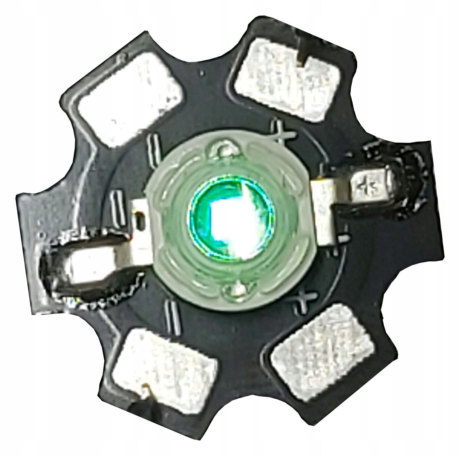 Dioda POWER LED 3W EPILEDS CYAN 500nm 45mil PCB