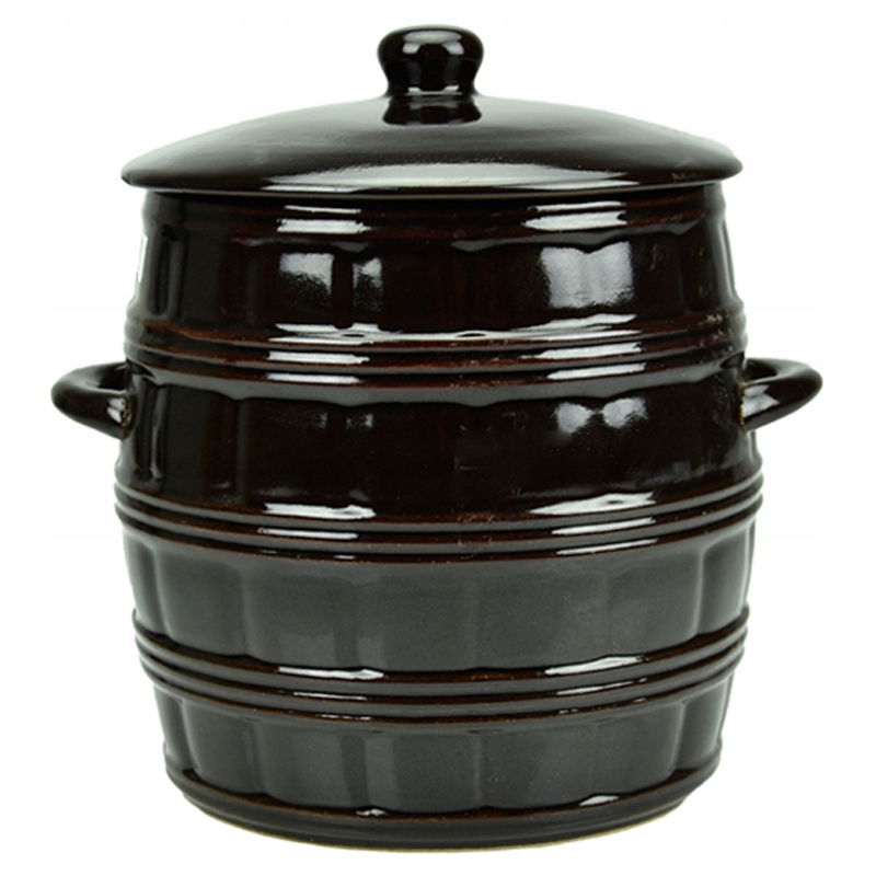 BECZKA GARNEK KAMIONKA DO KISZENIA Z POKRYWKĄ 2,5L