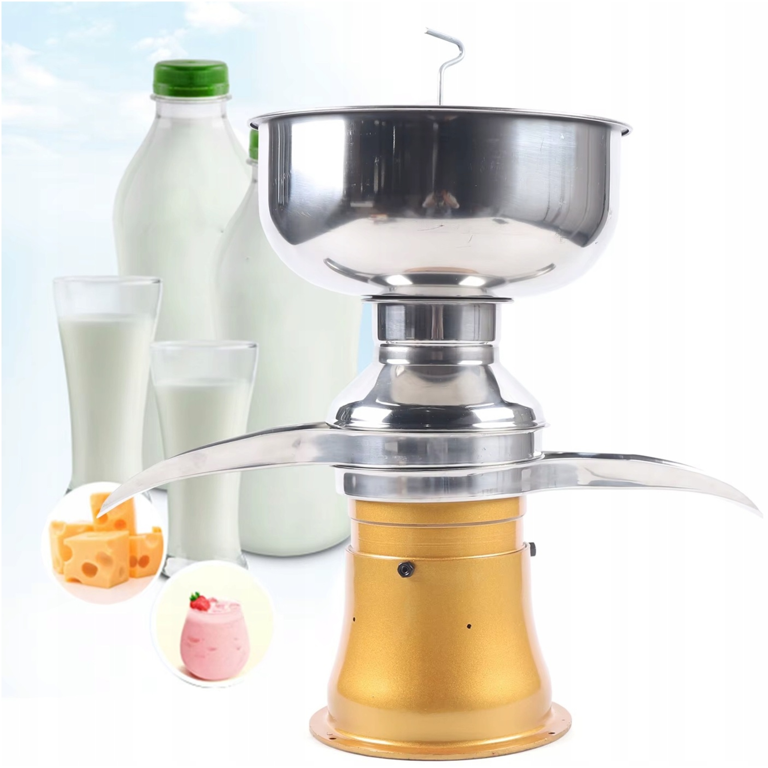 Odstředivka na mléko 50 L/g Regulace Ocel Potravinářská Centryfuga Separátor