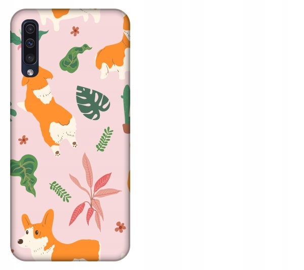 

Etui pokrowiec Samsung Galaxy A50 Corgi pies