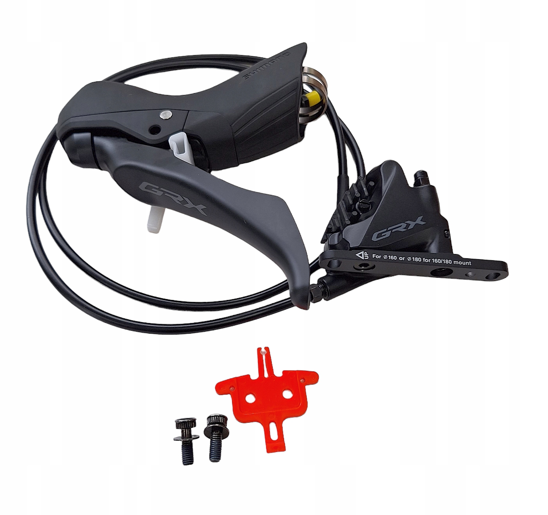 Hamulec hydrauliczny Shimano Grx BL-RX600 BR-RX400 przód Lewy 1x Gravel Oz