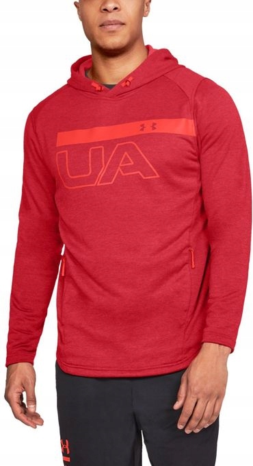 Bluza Under Armour Tech Terry Po Graphic Hoodie Men Red S