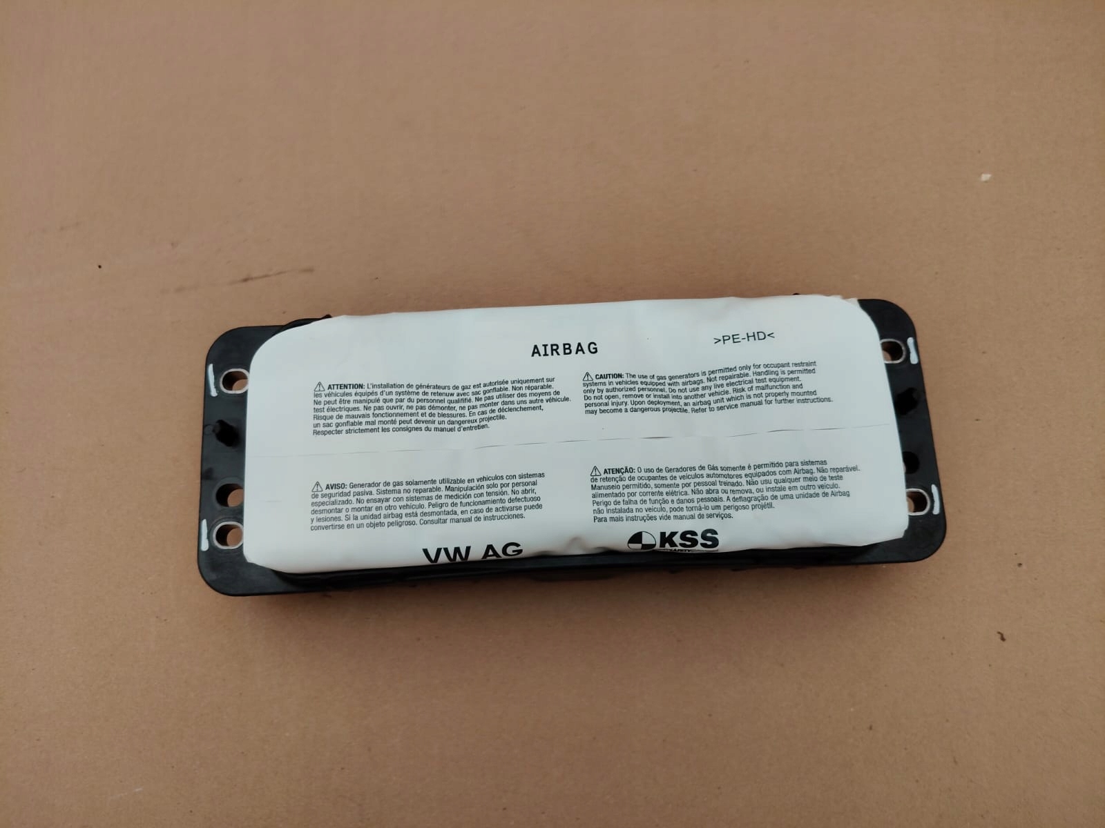 WKŁAD AIRABG PASAŻERA PODUSZKA VW GOLF VII 5GM880204B ORYGINAŁ