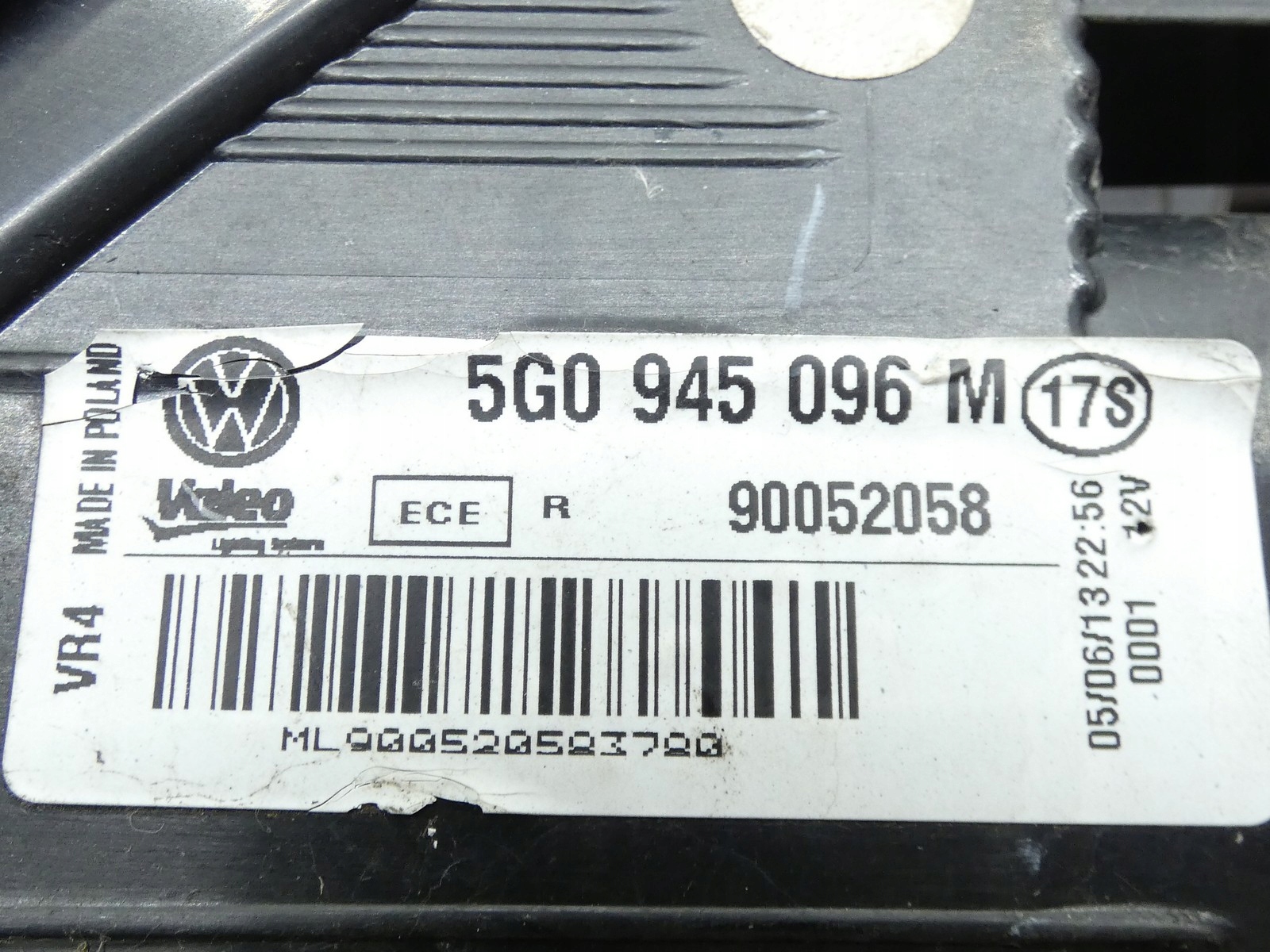 light right rear part right rear VW GOLF VII 5-door 5G0945096M