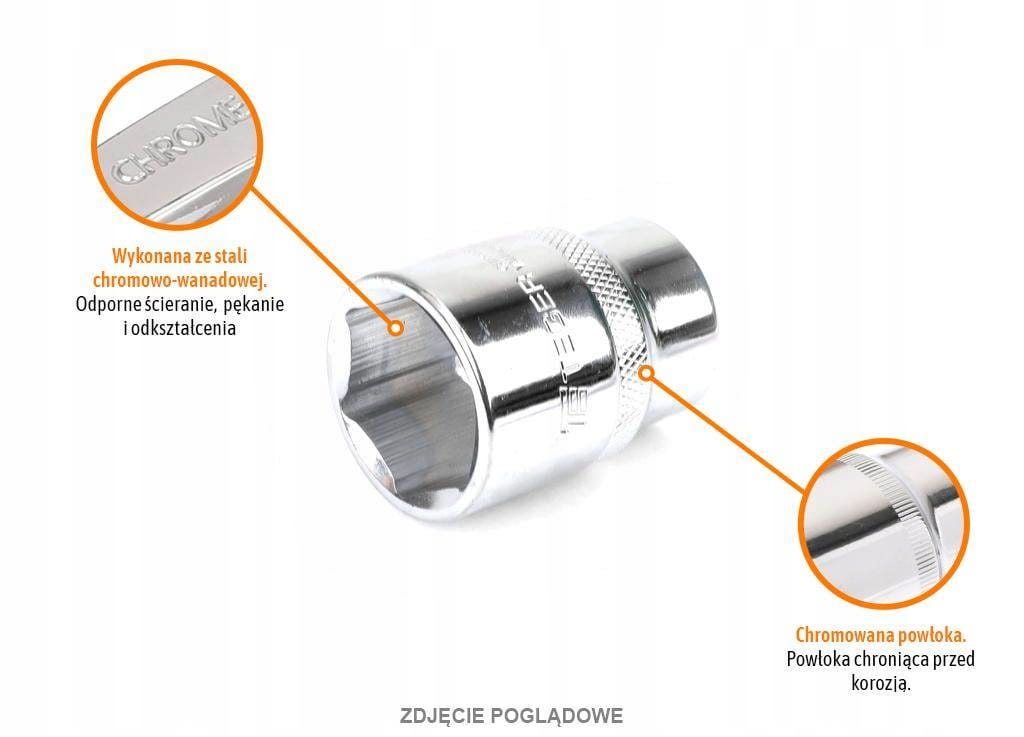 Nástrčný klíč 3/4" šestihranný 65 mm Teger T-W-KNS518