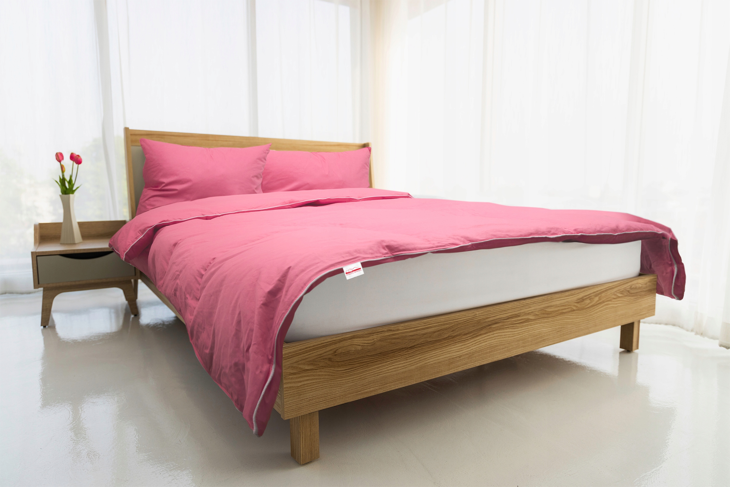 PODUSZKA 50X60 PÓŁPUCHOWA WYSOKA JAKOŚĆ POLSKA Marka Strefa Spania