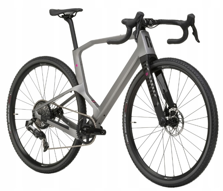 Rower gravel Rondo Ruut CF1 Gen2 Sram koło 28 " srebrny karbon roz L