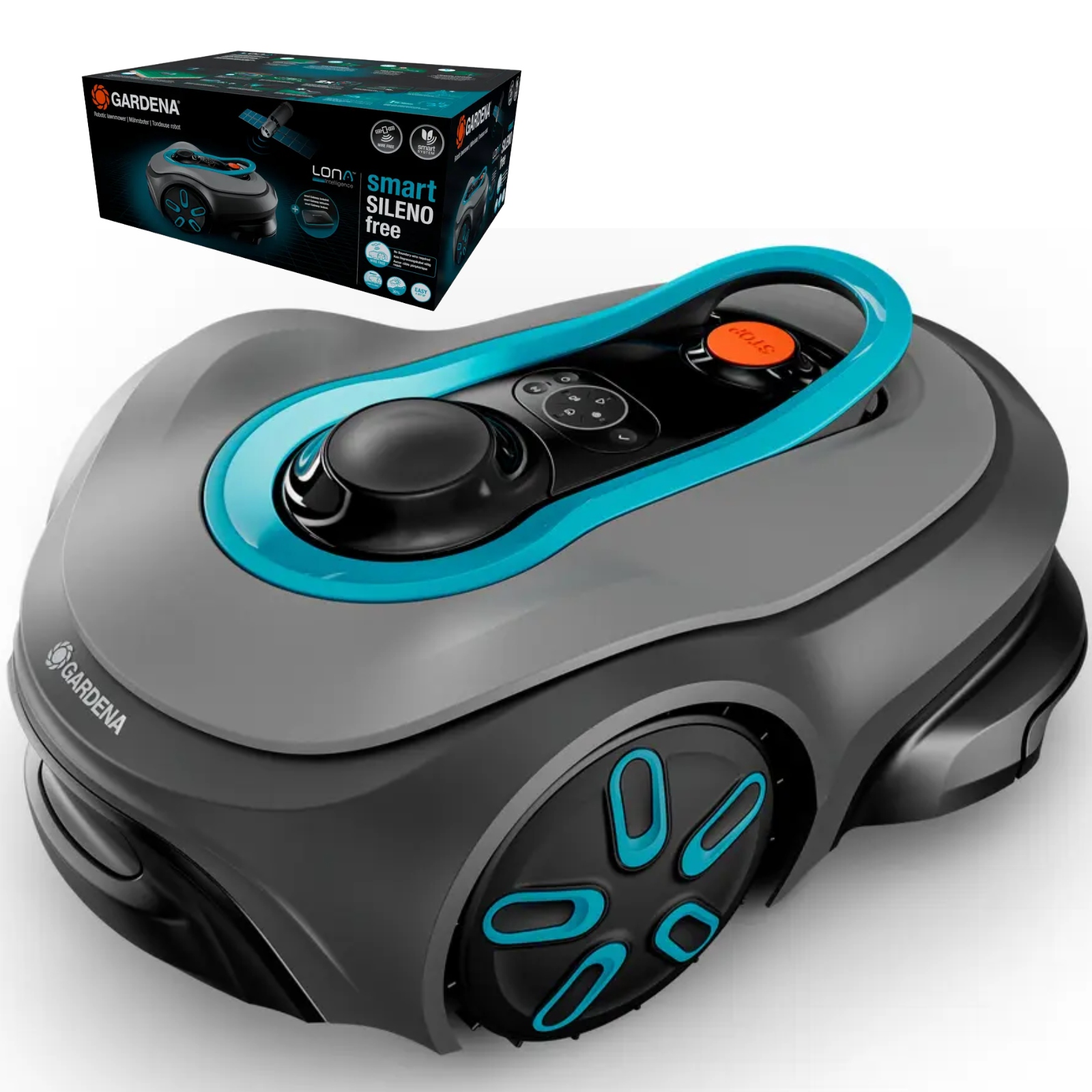 Robotická sekačka Gardena smart Sileno Free 800 19922-32 bezkabelová
