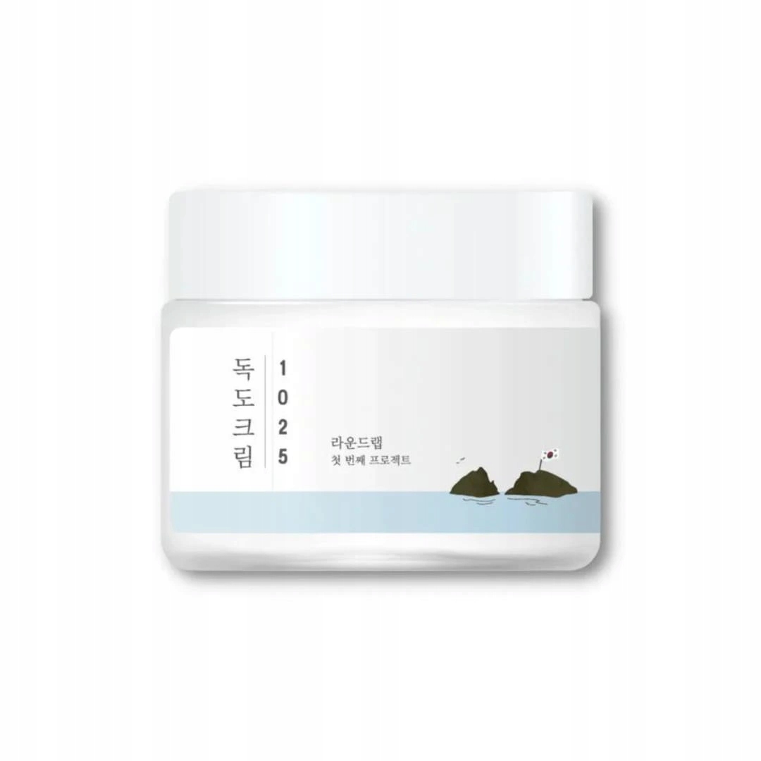 Hydratační krém na obličej Round Lab 1025 Dokdo Cream pro denní i noční použití 80 ml