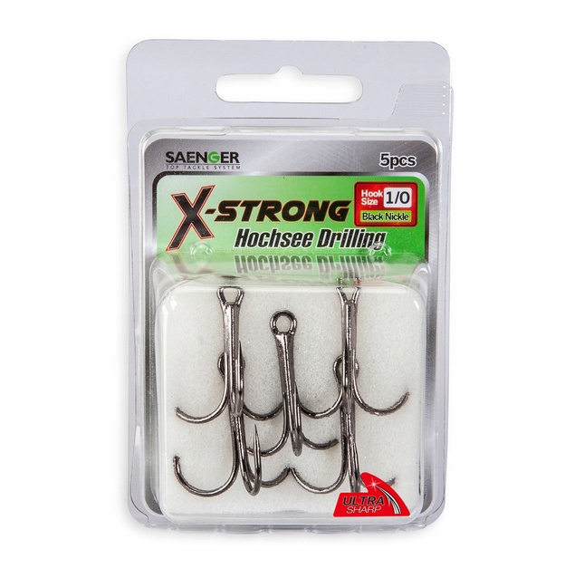 Saenger X-Strong Black Nickel Drilling Gr.1/0