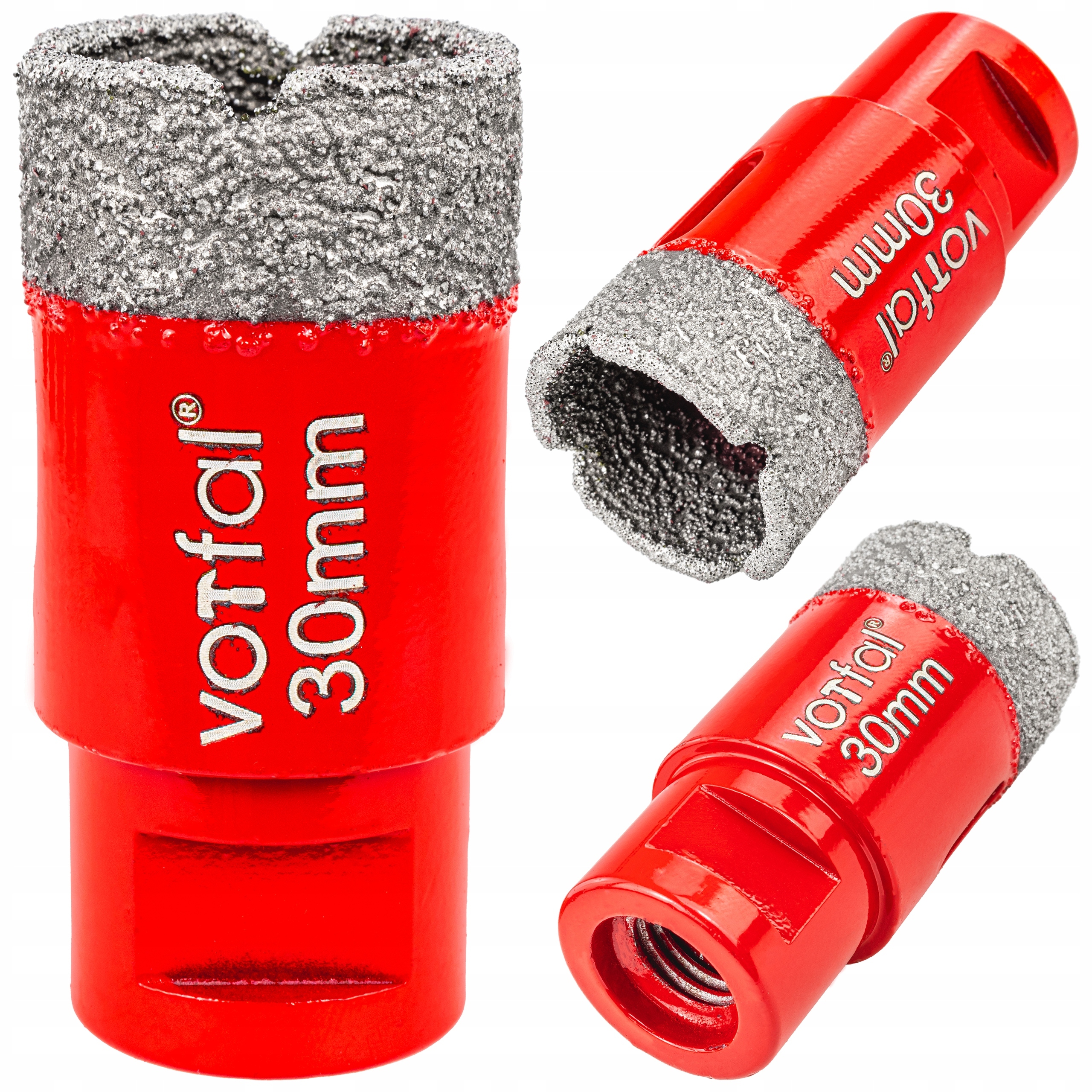 WIERTŁO DIAMENTOWE KORONKA OTWORNICA +ADAPTER M14 GRES PŁYTEK CERAMIKI 30MM