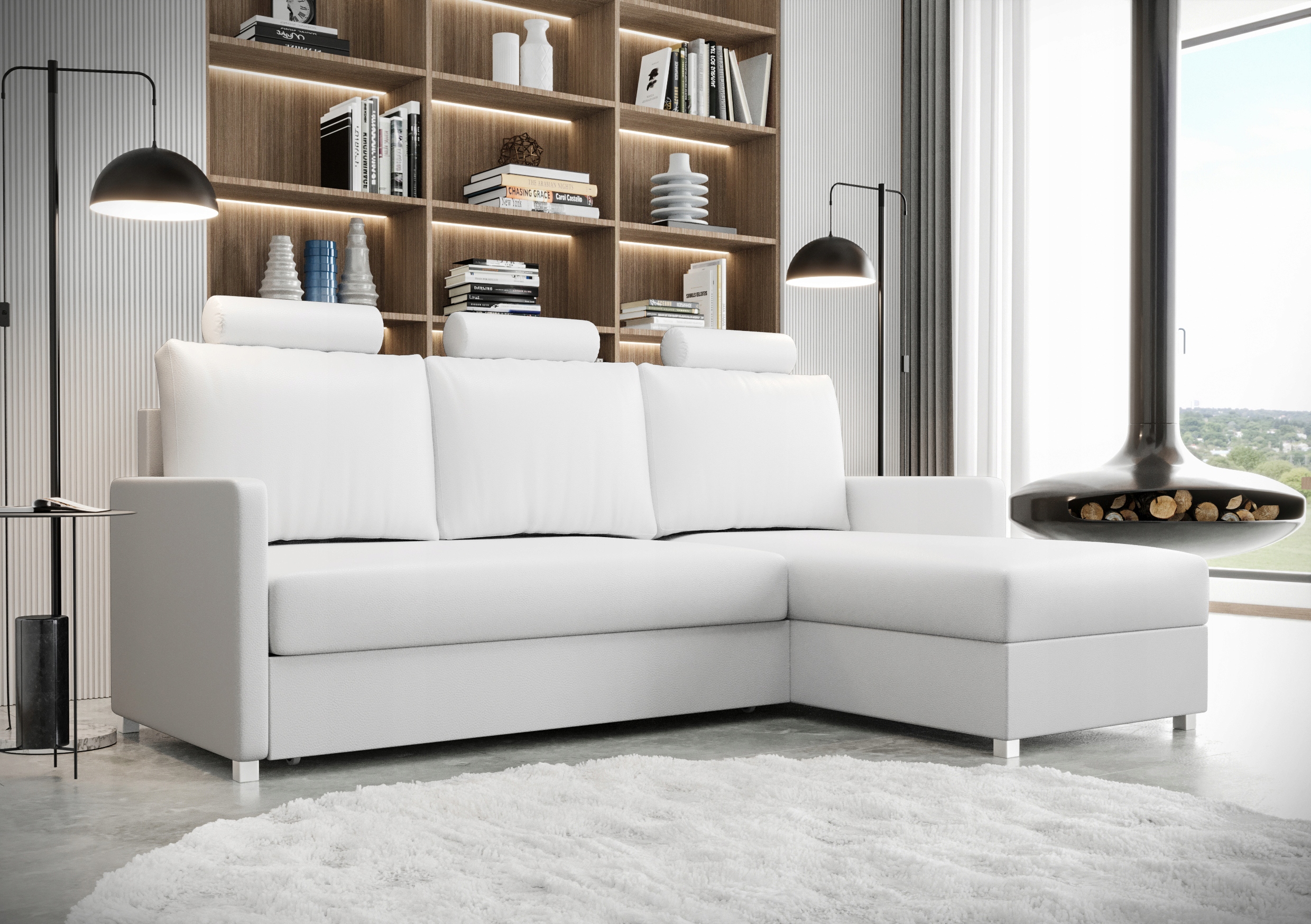 Rohová Sedací Souprava Rozkládací Rohová Sedačka Nábytek KN03 222 O-sofa