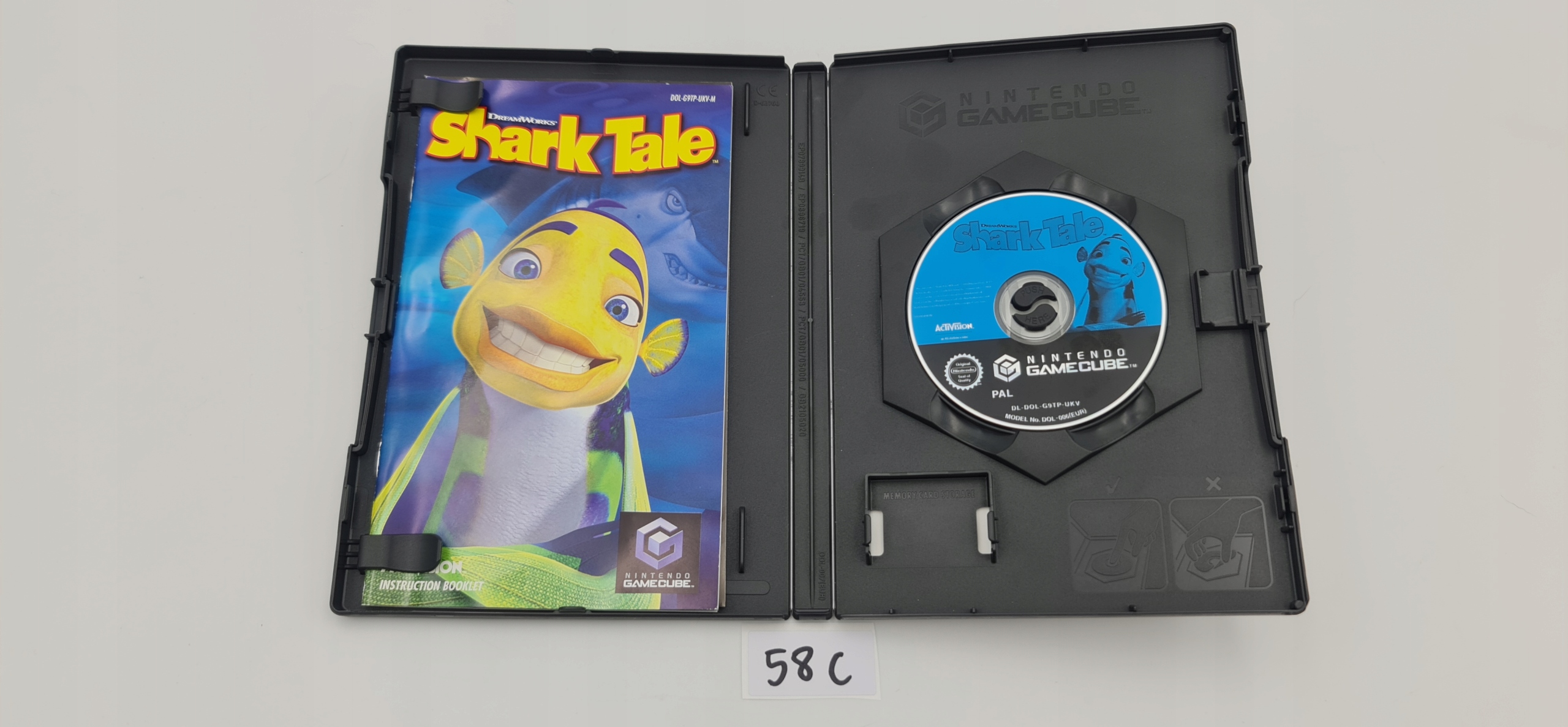 NINTENDO GAMECUBE SHARK TALE Platforma Nintendo GameCube