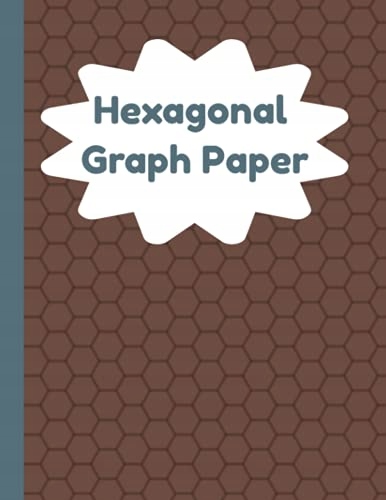 ECHIKH, SALIM Hexagonal Graph Paper Notebook: Hexagonal Graph Paper Noteboo