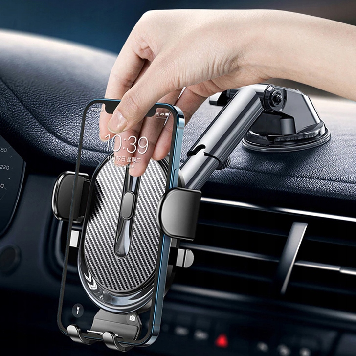 UCHWYT SAMOCHODOWY NA TELEFON NA SZYBĘ + DO KRATKI Marka Case