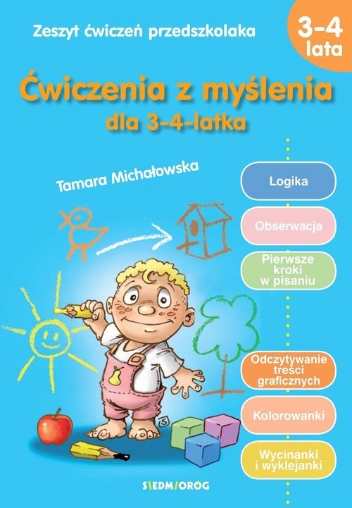 

Ćwiczenia Z Myślenia dla 3-4-latka Zestaw Ćwiczeń