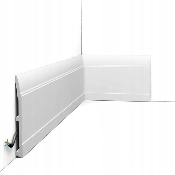 Listwa przypodłogowa SX104 Orac Decor, prosta, gładka