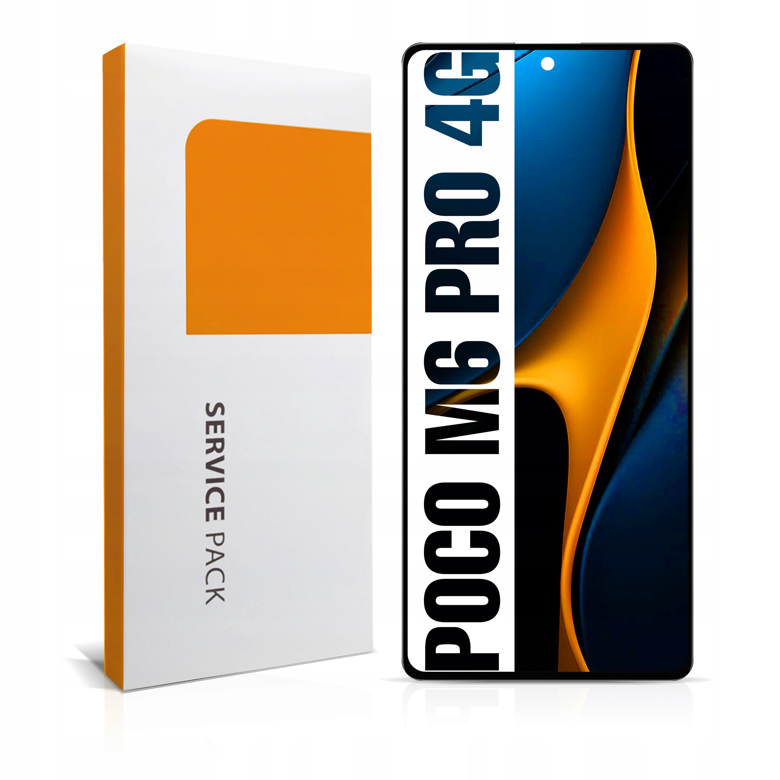 Originál Zila pro Xiaomi Poco M6 Pro 4G LCD Displej Digitizer Dotyk