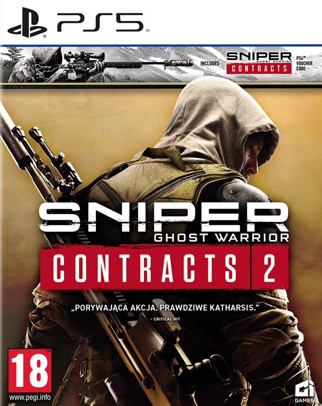 SNIPER GHOST WARRIOR CONTRACTS 1+2 PL PS5