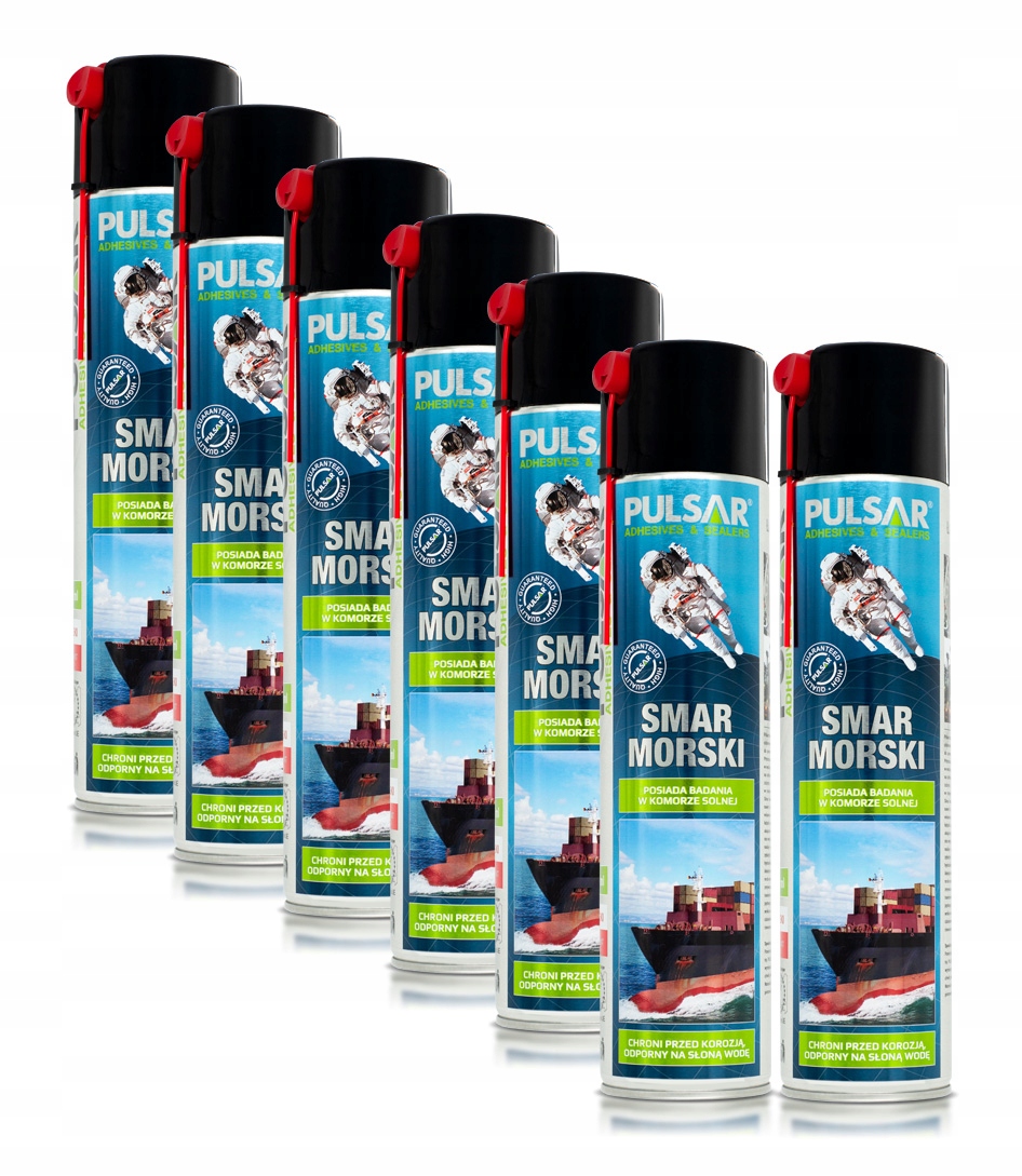 PULSAR морська мастило для солоної води 600 мл x7