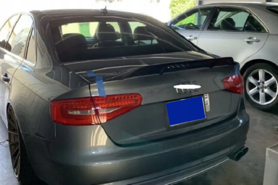 спойлер для Audi A4 B8 2007-2012 седан перед спойл ABS