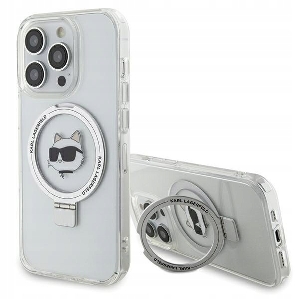 Karl Lagerfeld KLHMP15XHMRSCHH iPhone 15 Pro Max 6.7" biały/white hard