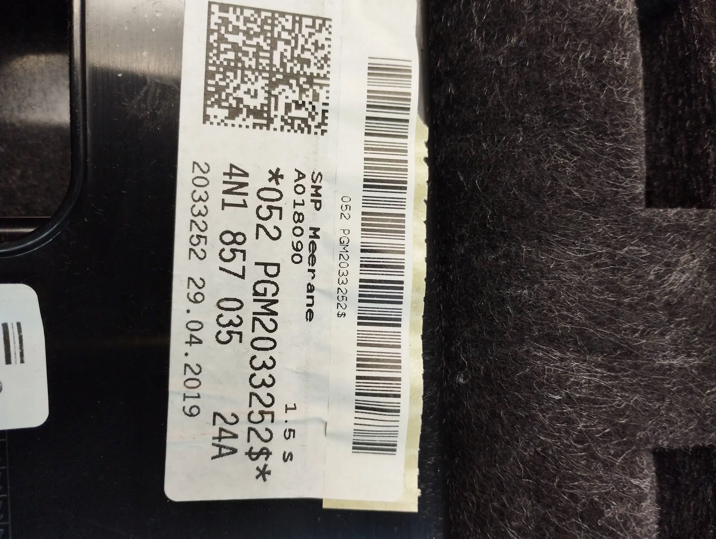 Audi A8 D5 4N Handschuhfach des Beifahrers 4N1857035