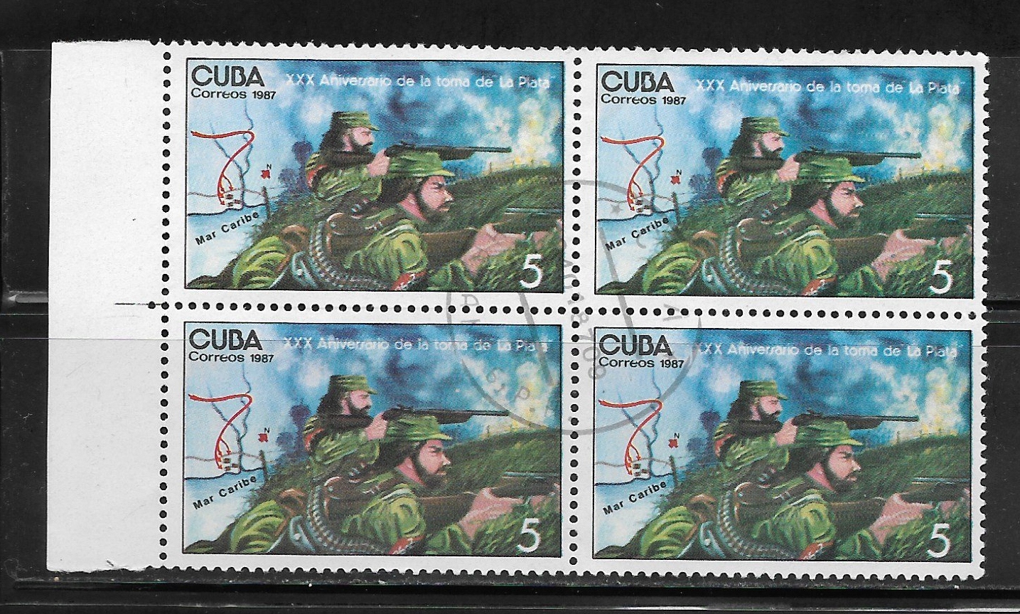 Kuba, Mi: CU 3073, 1987 rok